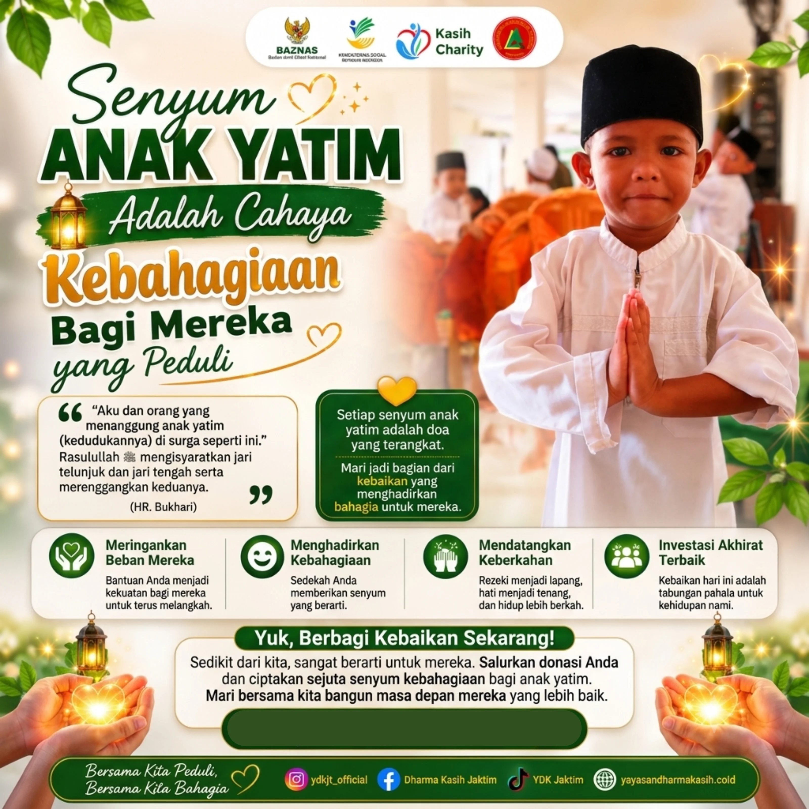 Senyum Anak Yatim: Cahaya Kebahagiaan yang Mengantarkan Keberkahan